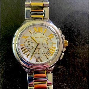 Michael Kors 2 tone watch